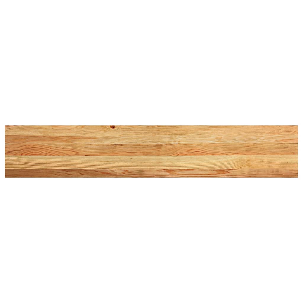 vidaXL Window Sills 2 pcs Light Brown 140x30x2 cm Solid Wood Oak