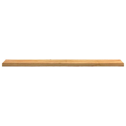 vidaXL Window Sills 2 pcs Light Brown 160x30x2 cm Solid Wood Oak