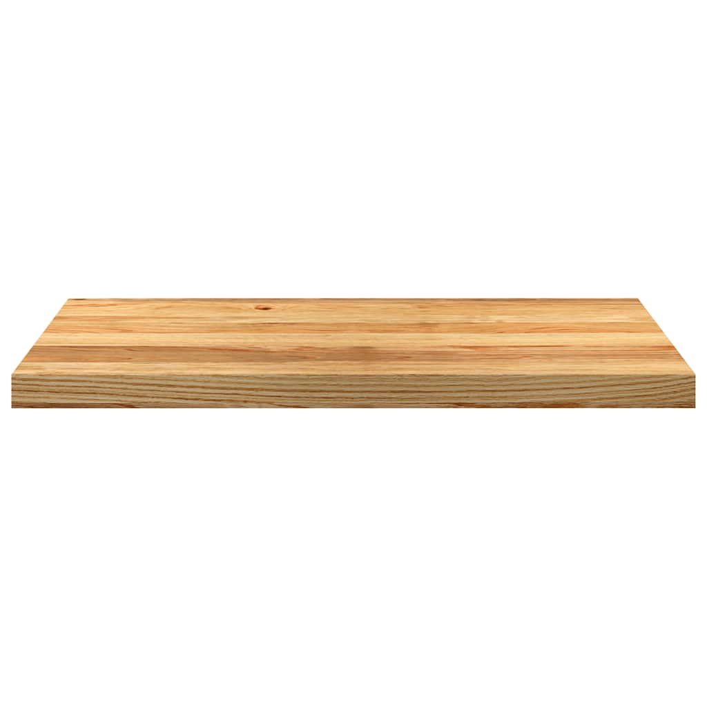 vidaXL Window Sills 2 pcs Light Brown 80x40x2 cm Solid Wood Oak