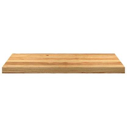 vidaXL Window Sills 2 pcs Light Brown 80x40x2 cm Solid Wood Oak
