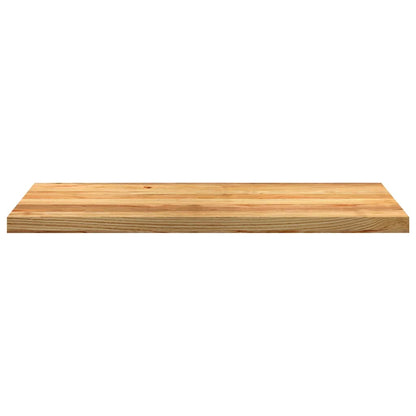 vidaXL Window Sills 2 pcs Light Brown 100x40x2 cm Solid Wood Oak