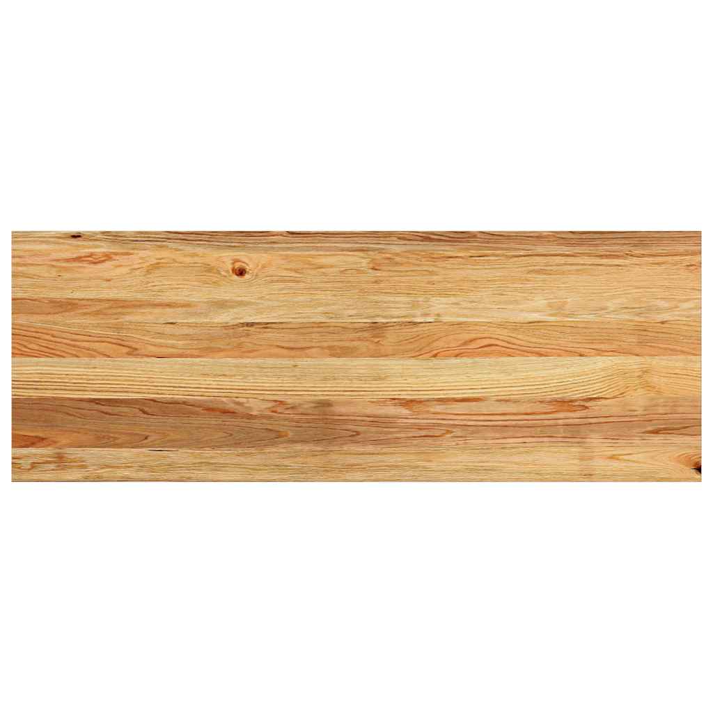 vidaXL Window Sills 2 pcs Light Brown 110x40x2 cm Solid Wood Oak