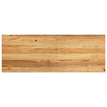 vidaXL Window Sills 2 pcs Light Brown 110x40x2 cm Solid Wood Oak