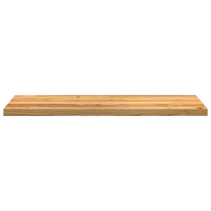 vidaXL Window Sills 2 pcs Light Brown 120x40x2 cm Solid Wood Oak