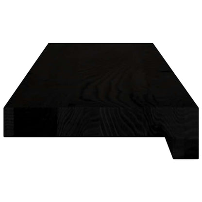 vidaXL Window Sills 2 pcs Dark Brown 70x15x2 cm Solid Wood Oak