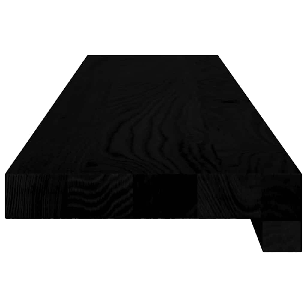 vidaXL Window Sills 2 pcs Dark Brown 90x15x2 cm Solid Wood Oak