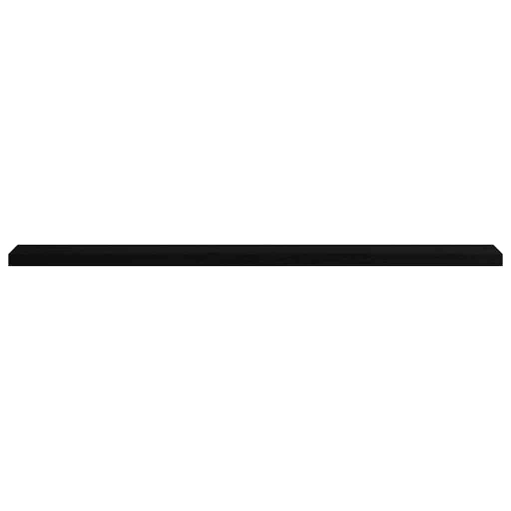 vidaXL Window Sills 2 pcs Brown Black 160x15x2 cm Solid Wood Oak