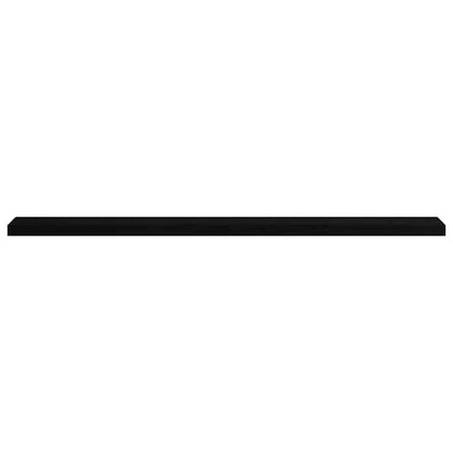 vidaXL Window Sills 2 pcs Brown Black 160x15x2 cm Solid Wood Oak