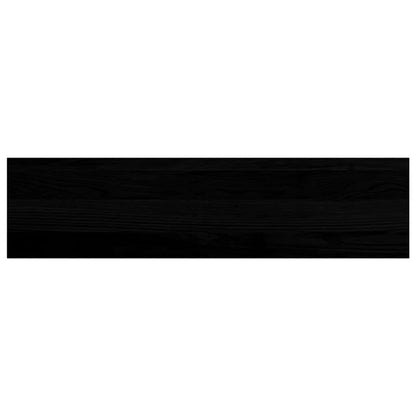 vidaXL Window Sills 2 pcs Dark Brown 80x20x2 cm Solid Wood Oak