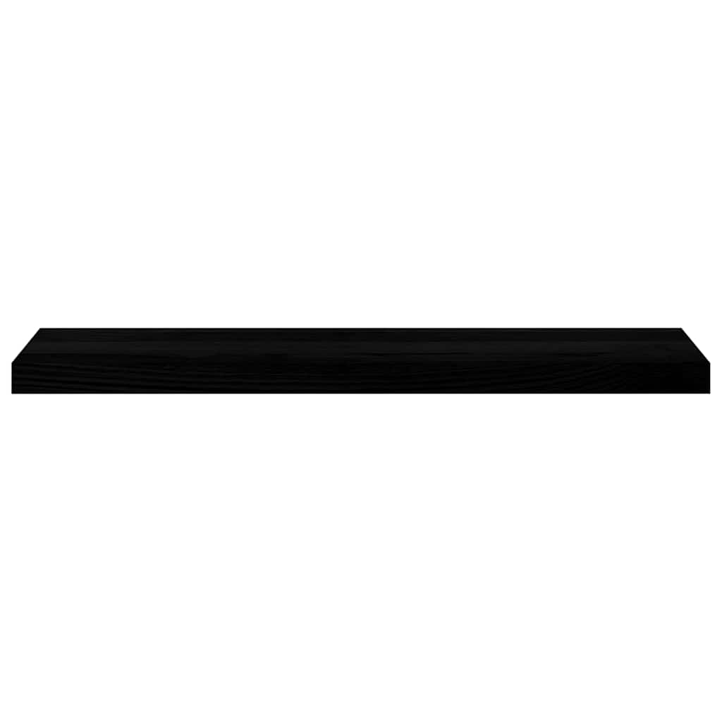 vidaXL Window Sills 2 pcs Brown Black 90x20x2 cm Solid Wood Oak