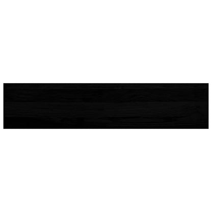 vidaXL Window Sills 2 pcs Brown Black 90x20x2 cm Solid Wood Oak