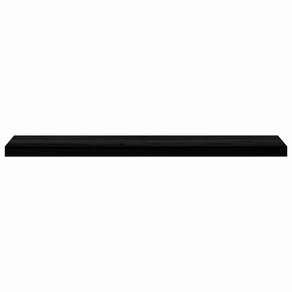 vidaXL Window Sills 2 pcs Brown Black 110x20x2 cm Solid Wood Oak