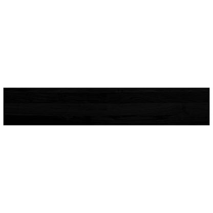 vidaXL Window Sills 2 pcs Brown Black 110x20x2 cm Solid Wood Oak