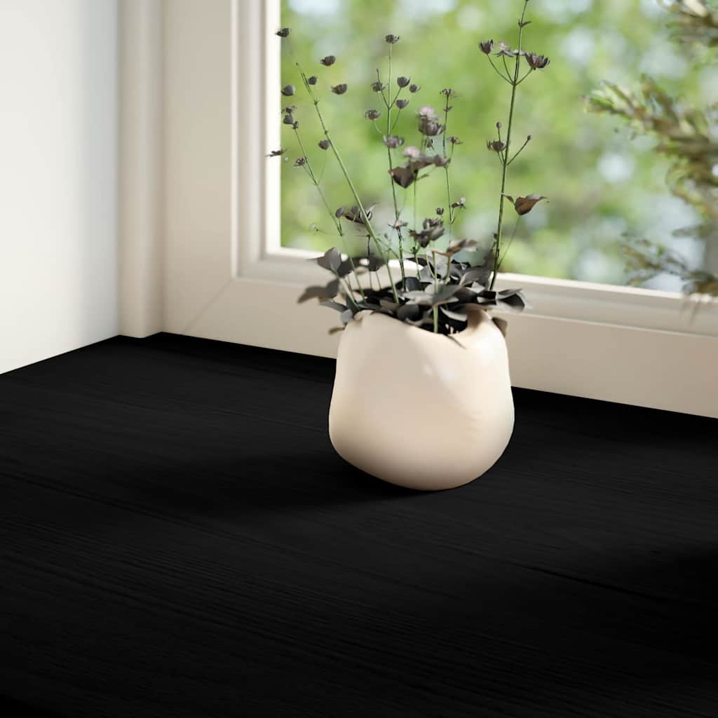 vidaXL Window Sills 2 pcs Dark Brown 160x20x2 cm Solid Wood Oak