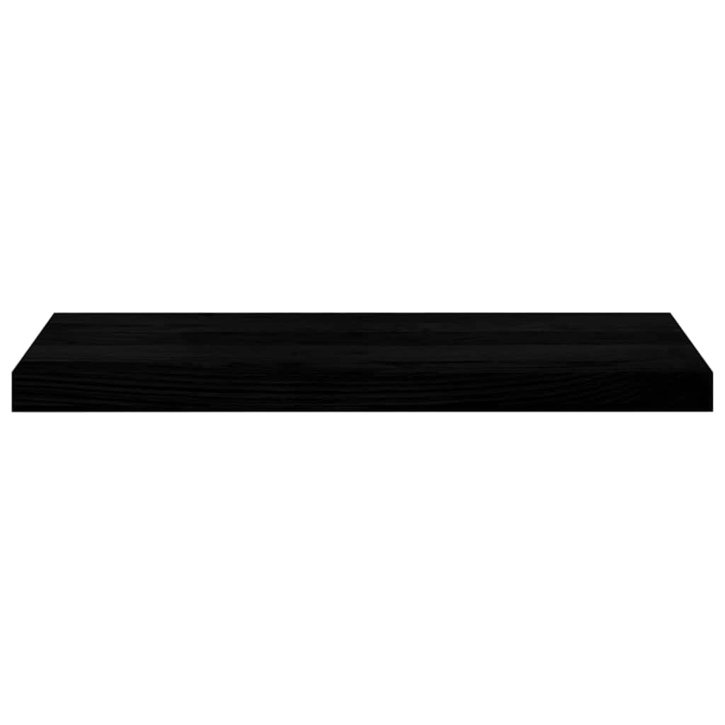 vidaXL Window Sills 2 pcs Brown Black 70x25x2 cm Solid Wood Oak
