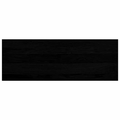 vidaXL Window Sills 2 pcs Brown Black 70x25x2 cm Solid Wood Oak