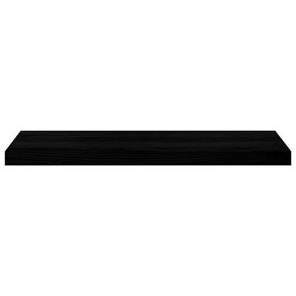 vidaXL Window Sills 2 pcs Dark Brown 80x25x2 cm Solid Wood Oak