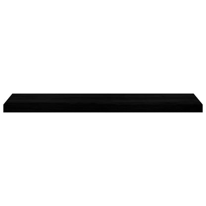 vidaXL Window Sills 2 pcs Dark Brown 100x25x2 cm Solid Wood Oak