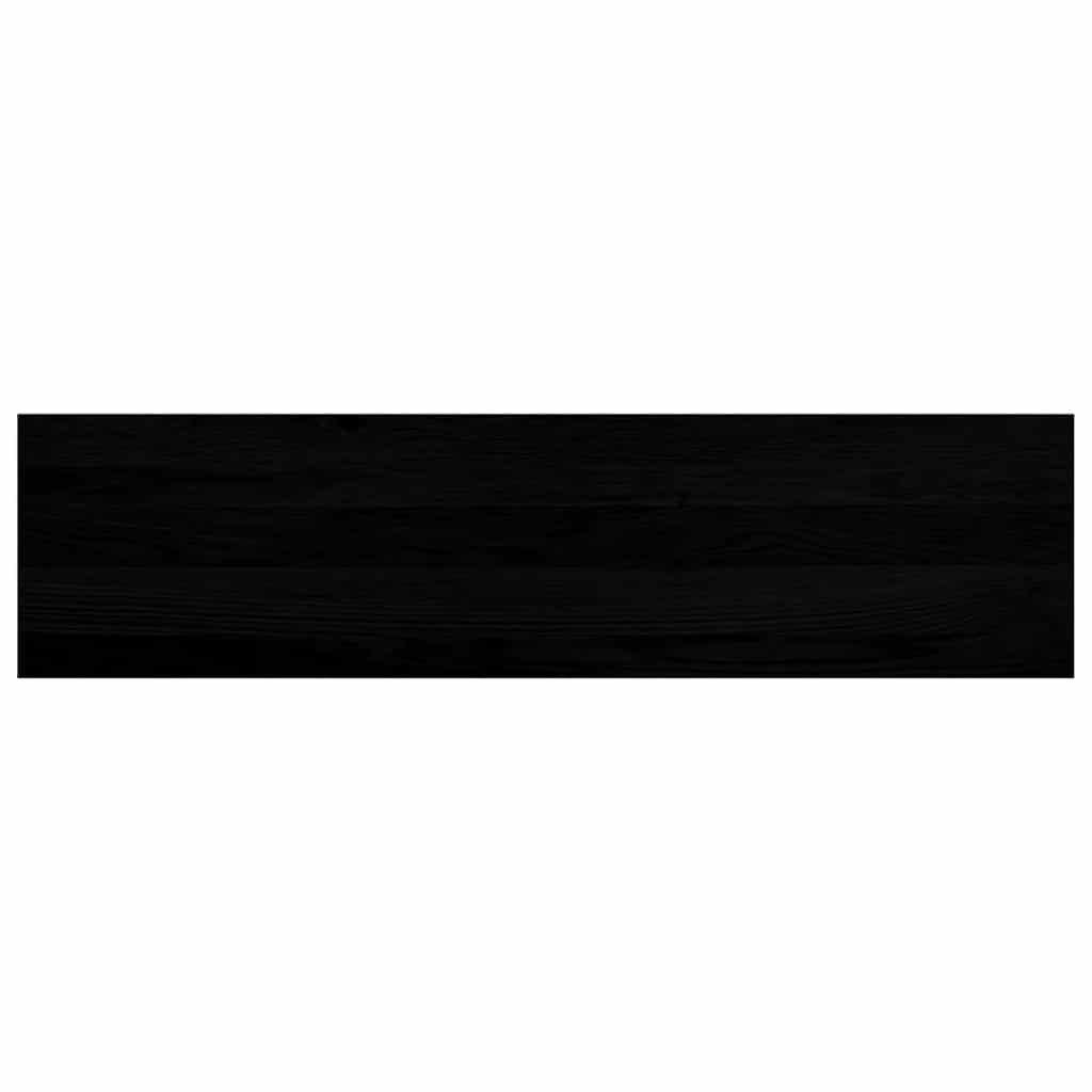 vidaXL Window Sills 2 pcs Dark Brown 100x25x2 cm Solid Wood Oak