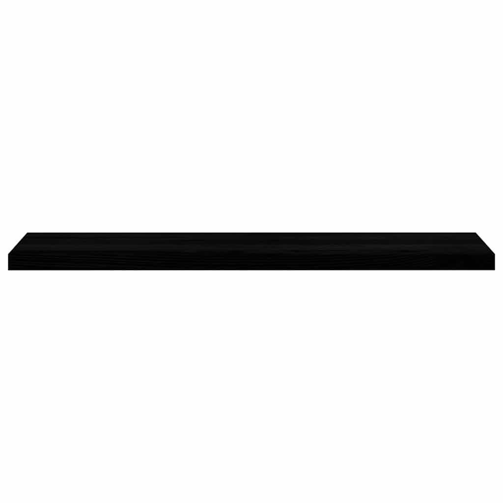 vidaXL Window Sills 2 pcs Brown Black 120x25x2 cm Solid Wood Oak