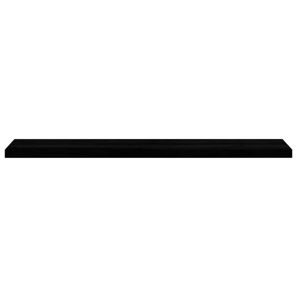 vidaXL Window Sills 2 pcs Brown Black 140x25x2 cm Solid Wood Oak