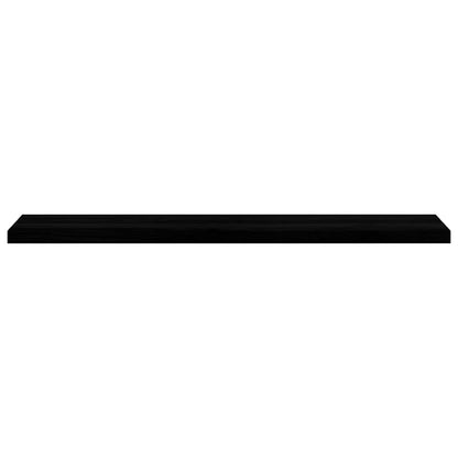 vidaXL Window Sills 2 pcs Brown Black 140x25x2 cm Solid Wood Oak