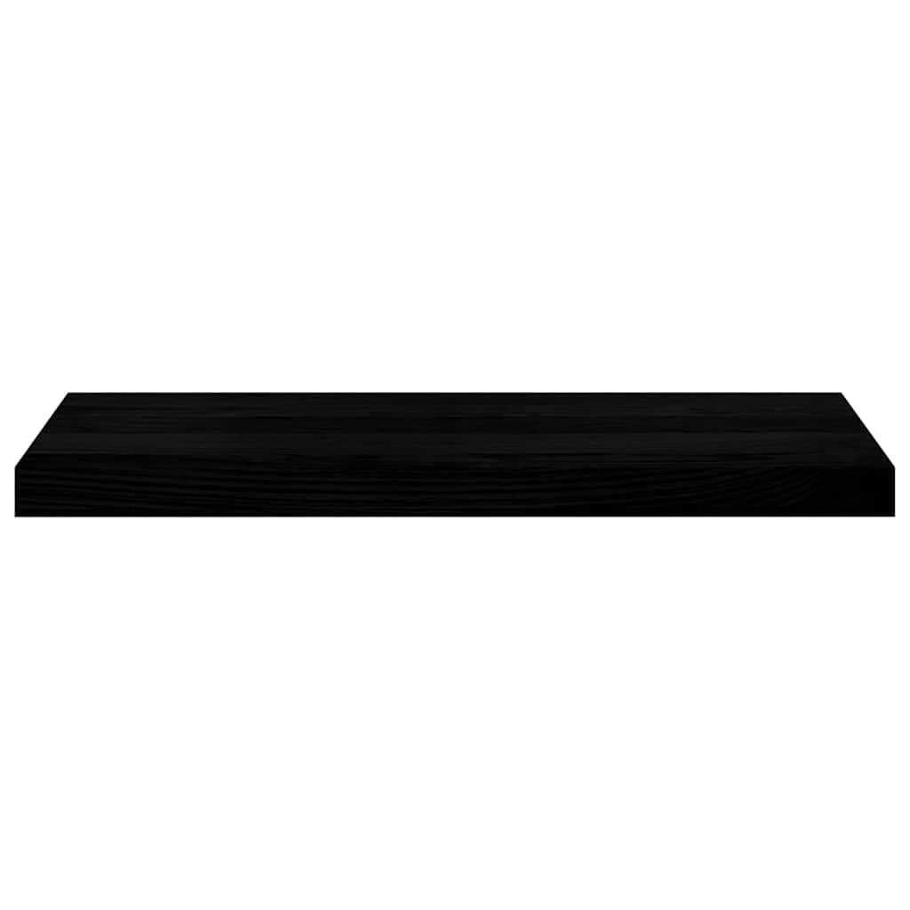 vidaXL Window Sills 2 pcs Brown Black 70x30x2 cm Solid Wood Oak