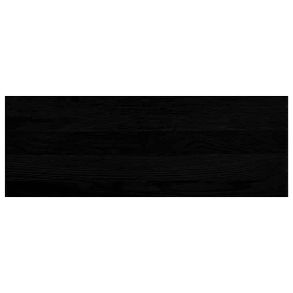 vidaXL Window Sills 2 pcs Brown Black 70x30x2 cm Solid Wood Oak