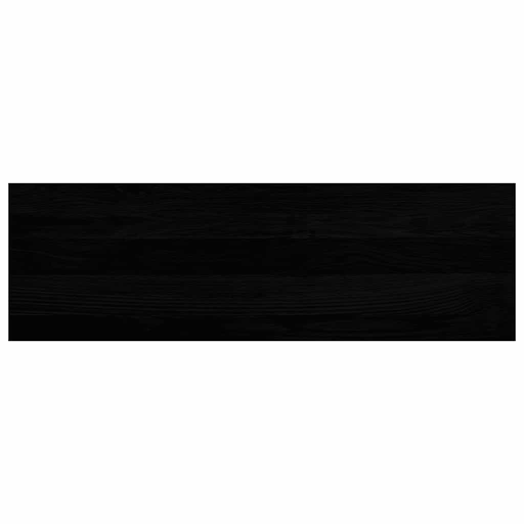 vidaXL Window Sills 2 pcs Dark Brown 80x30x2 cm Solid Wood Oak