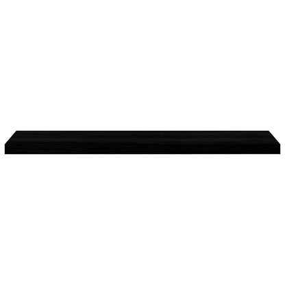 vidaXL Window Sills 2 pcs Brown Black 110x30x2 cm Solid Wood Oak