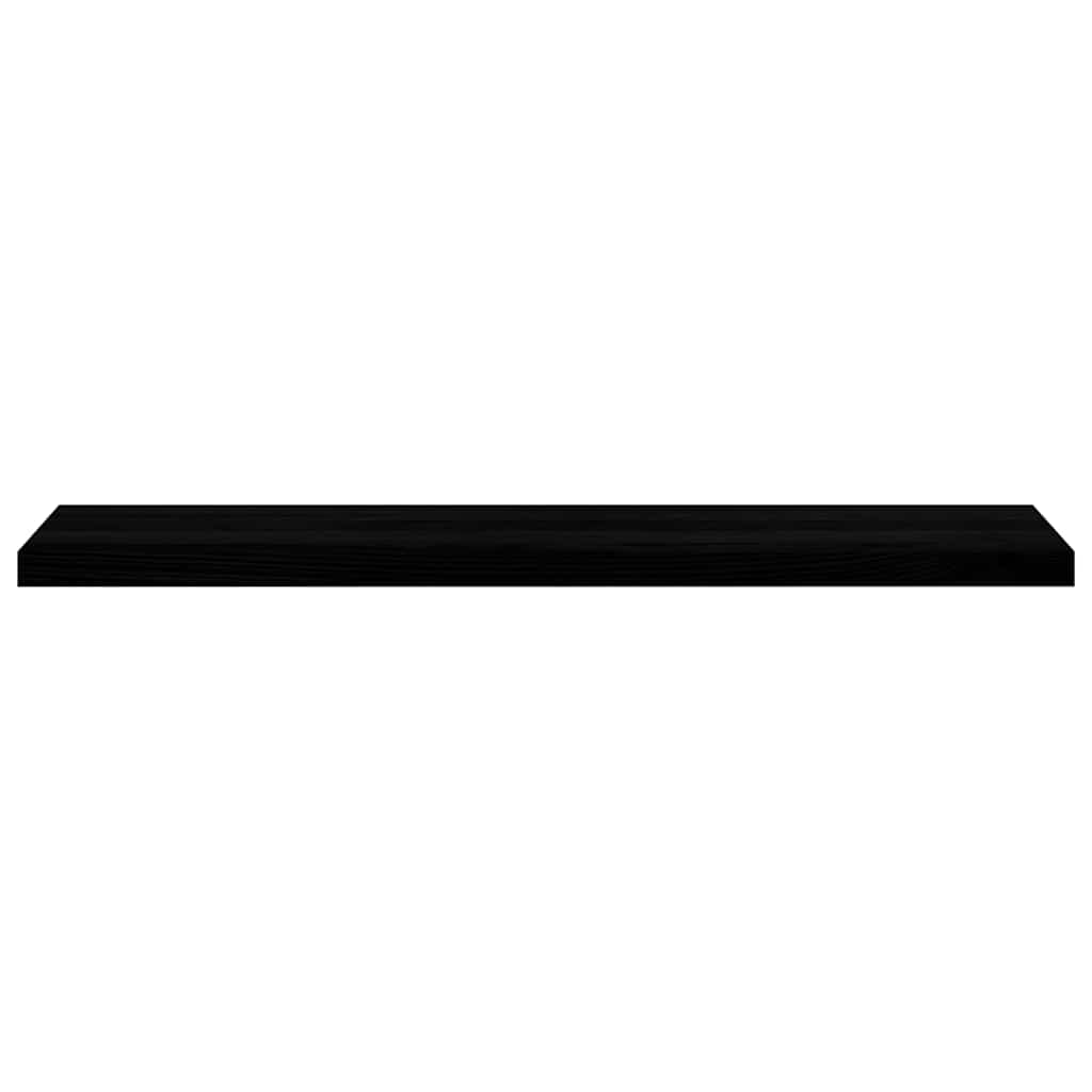 vidaXL Window Sills 2 pcs Brown Black 120x30x2 cm Solid Wood Oak