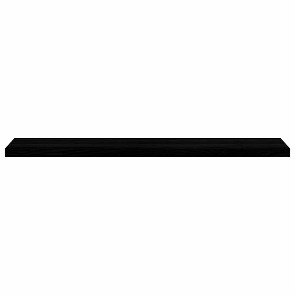 vidaXL Window Sills 2 pcs Brown Black 140x30x2 cm Solid Wood Oak