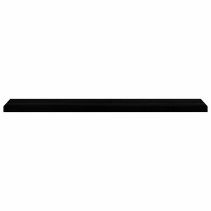 vidaXL Window Sills 2 pcs Brown Black 140x30x2 cm Solid Wood Oak