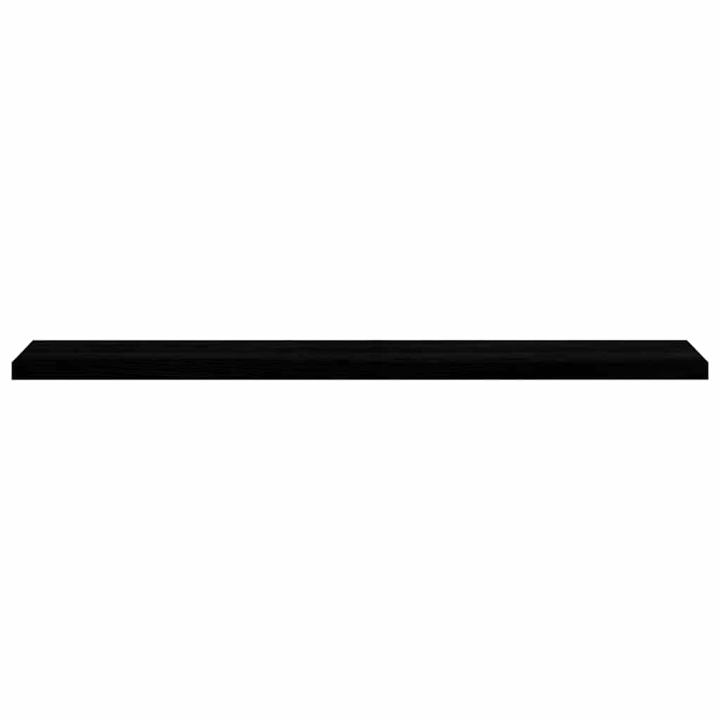 vidaXL Window Sills 2 pcs Brown Black 160x30x2 cm Solid Wood Oak