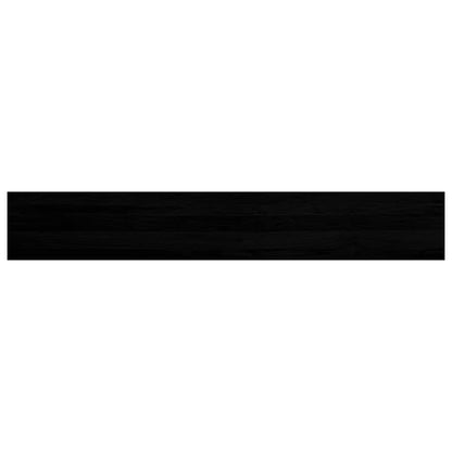 vidaXL Window Sills 2 pcs Brown Black 160x30x2 cm Solid Wood Oak