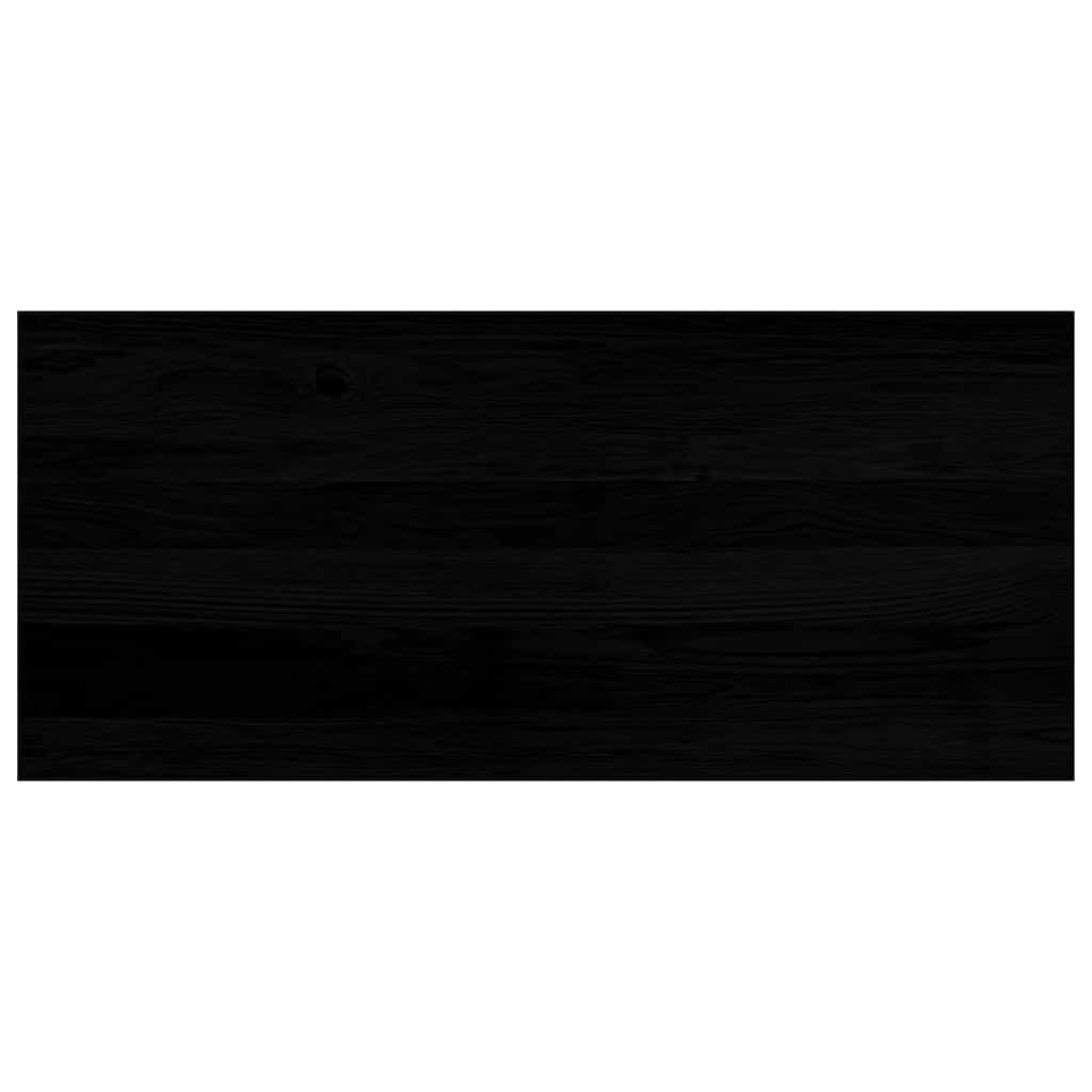vidaXL Window Sills 2 pcs Dark Brown 90x40x2 cm Solid Wood Oak