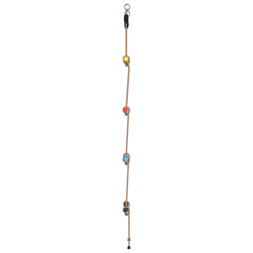 vidaXL Rope Ladder for Kids with 4 Rungs Multicolour