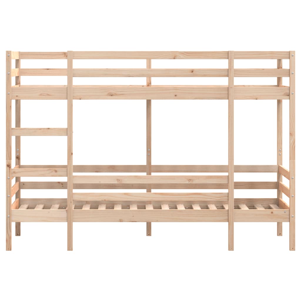 vidaXL Bunk Bed without Mattress 90x200 cm Solid Wood Pine