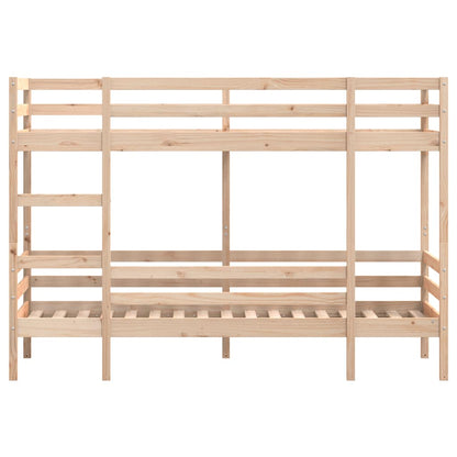 vidaXL Bunk Bed without Mattress 90x200 cm Solid Wood Pine