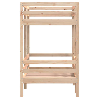 vidaXL Bunk Bed without Mattress 90x200 cm Solid Wood Pine