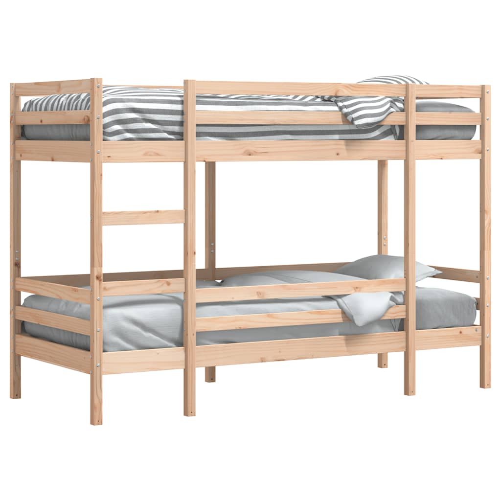 vidaXL Bunk Bed without Mattress 90x190 cm Solid Wood Pine