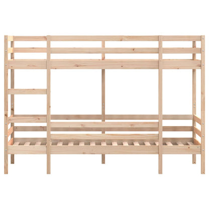 vidaXL Bunk Bed without Mattress 90x190 cm Solid Wood Pine