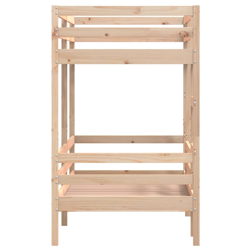 vidaXL Bunk Bed without Mattress 90x190 cm Solid Wood Pine
