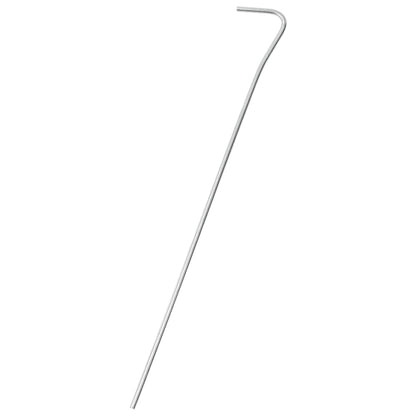 vidaXL Tent Pegs 50 pcs 23 cm Ø3 mm Galvanised Steel