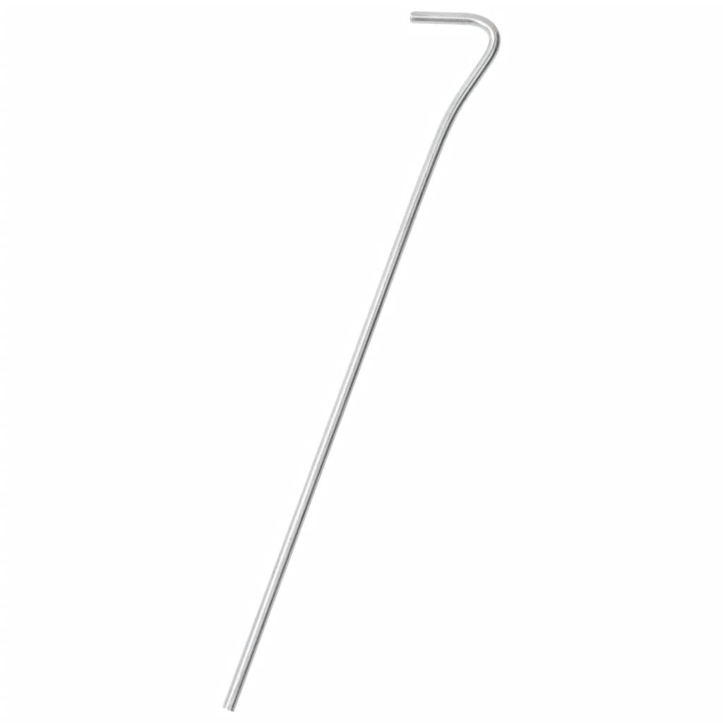 vidaXL Tent Pegs 25 pcs 23 cm Ø4 mm Galvanised Steel