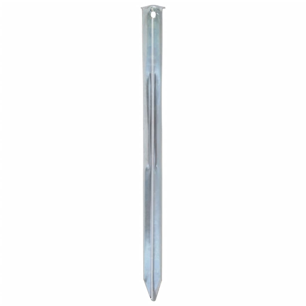 vidaXL Tent Pegs 24 pcs 30 cm Ø20 mm Galvanised Steel