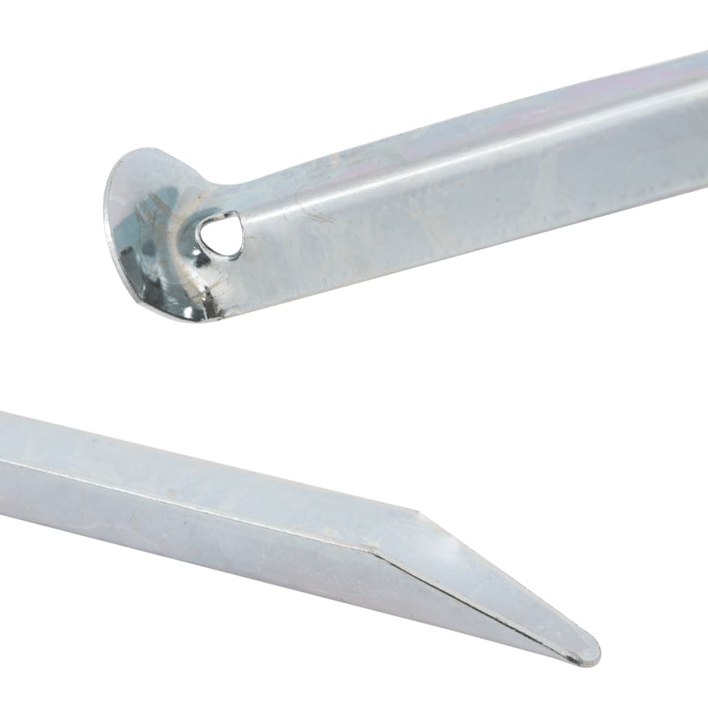 vidaXL Tent Pegs 24 pcs 30 cm Ø20 mm Galvanised Steel