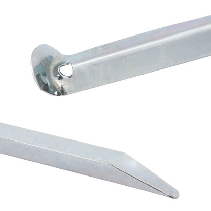 vidaXL Tent Pegs 24 pcs 30 cm Ø20 mm Galvanised Steel