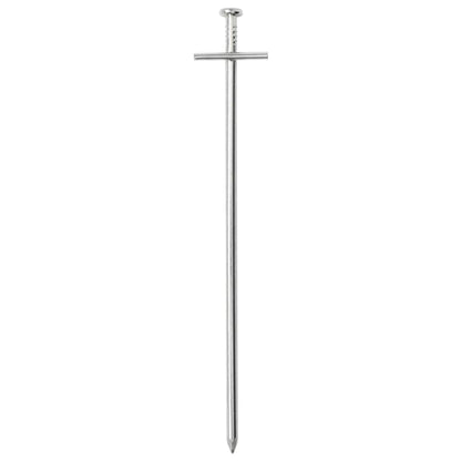 vidaXL Tent Pegs 24 pcs 23 cm Ø6 mm Galvanised Steel