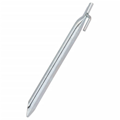 vidaXL Tent Pegs 24 pcs V-shaped 24 cm Ø20 mm Galvanised Steel